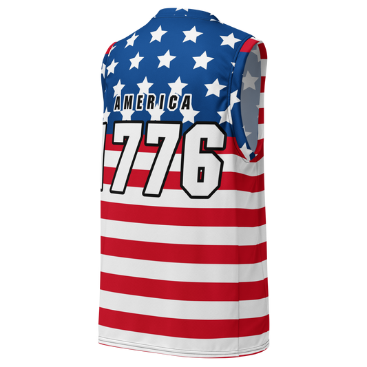 America 1776 Basketball Jersey